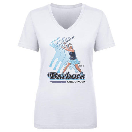 Barbora Krejcikova Women's V-Neck T-Shirt | 500 LEVEL