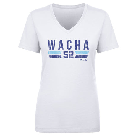 Michael Wacha Women's V-Neck T-Shirt | 500 LEVEL