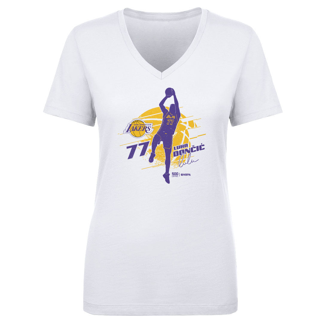 Luka Doncic Women's V-Neck T-Shirt | 500 LEVEL