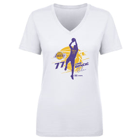 Luka Doncic Women's V-Neck T-Shirt | 500 LEVEL