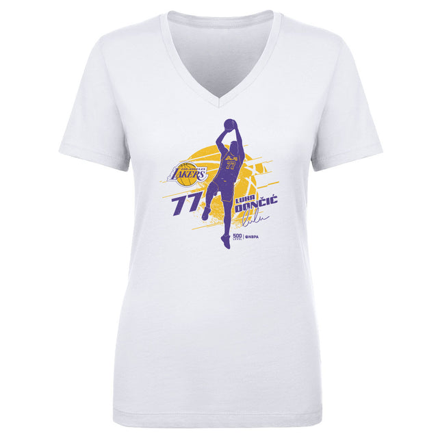Luka Doncic Women's V-Neck T-Shirt | 500 LEVEL