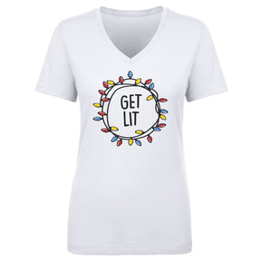 Christmas Women's V-Neck T-Shirt | 500 LEVEL