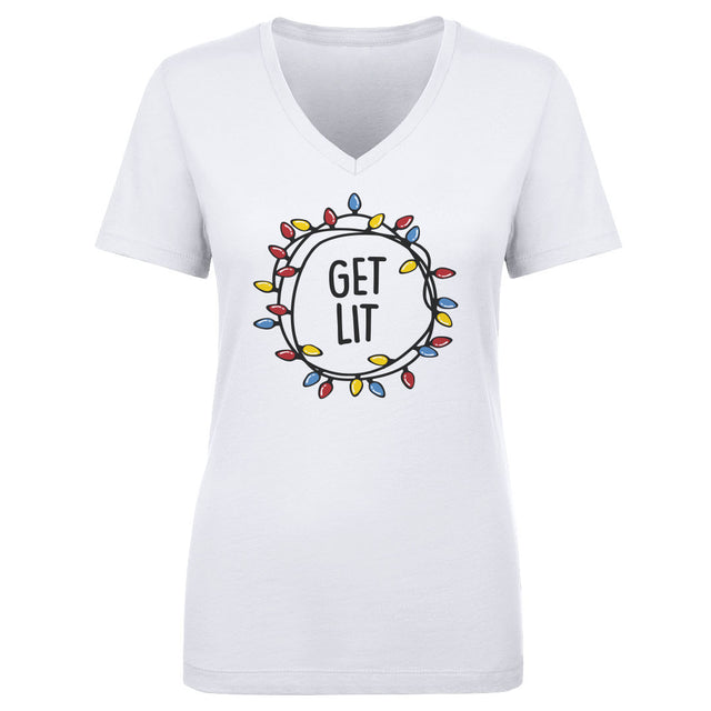 Christmas Women's V-Neck T-Shirt | 500 LEVEL