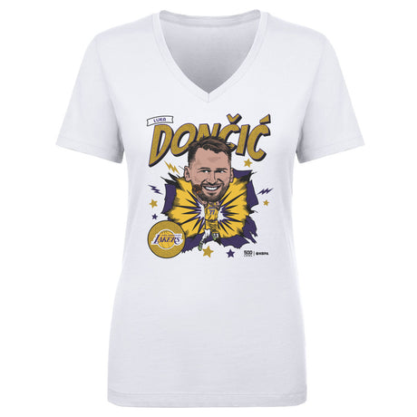 Luka Doncic Women's V-Neck T-Shirt | 500 LEVEL