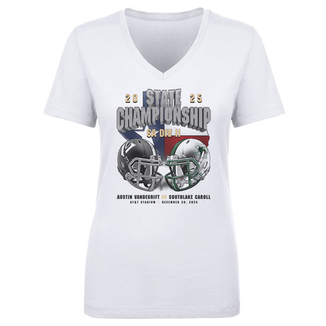 Crown Trio Women's V-Neck T-Shirt | 500 LEVEL
