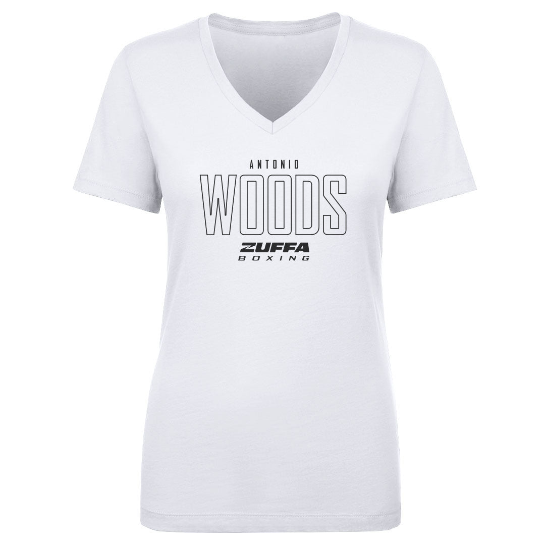 Antonio Woods Women's V-Neck T-Shirt | 500 LEVEL