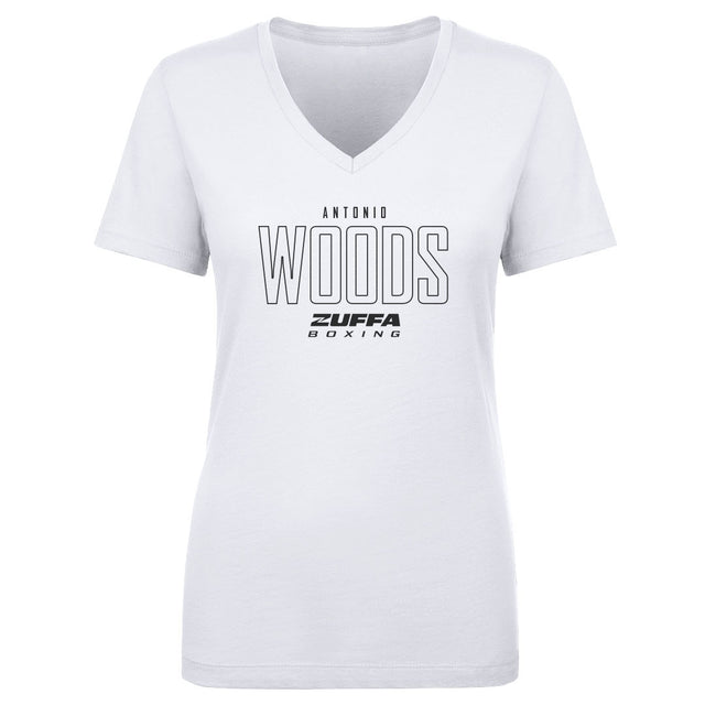 Antonio Woods Women's V-Neck T-Shirt | 500 LEVEL