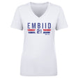 Joel Embiid Women's V-Neck T-Shirt | 500 LEVEL