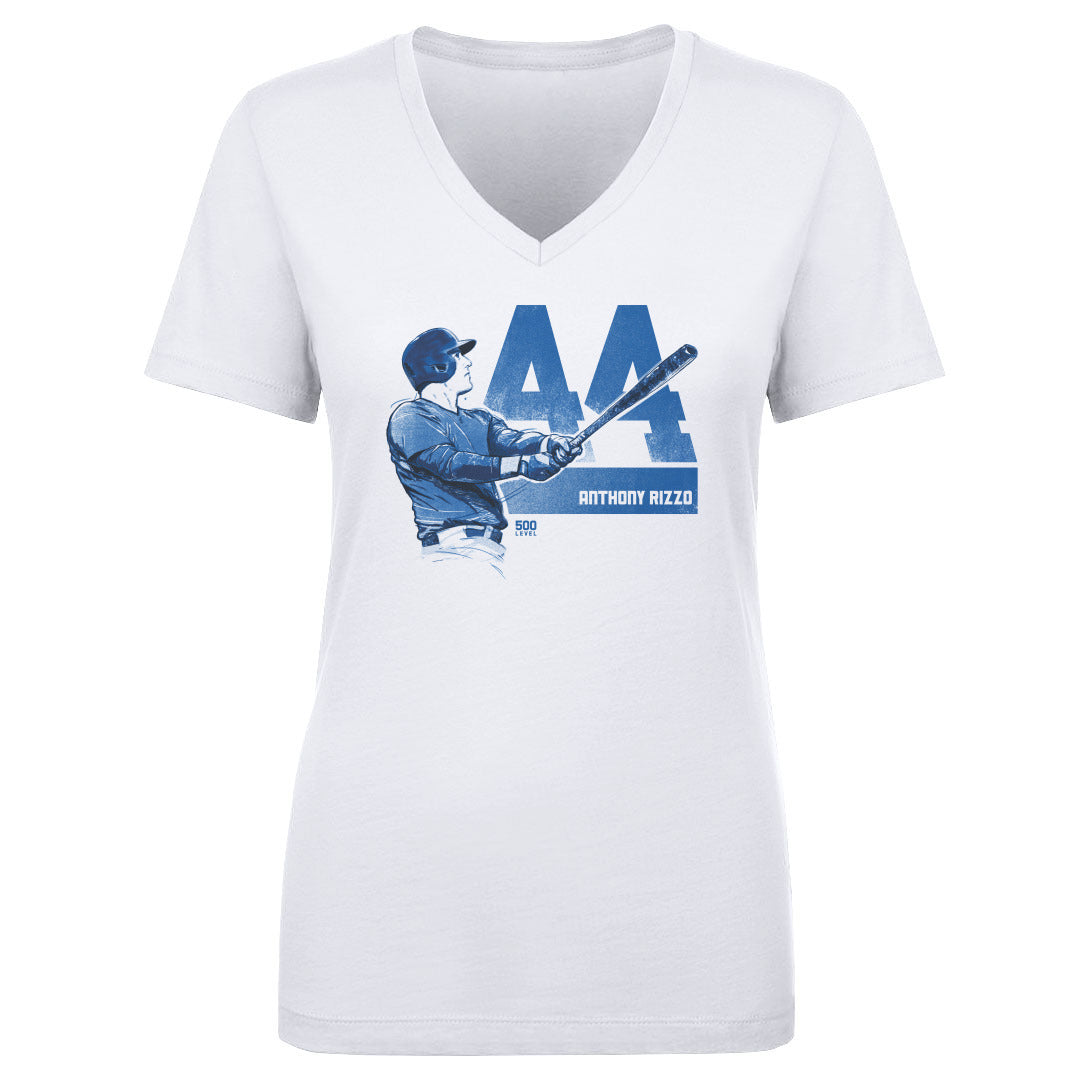 Anthony Rizzo Women's V-Neck T-Shirt | 500 LEVEL