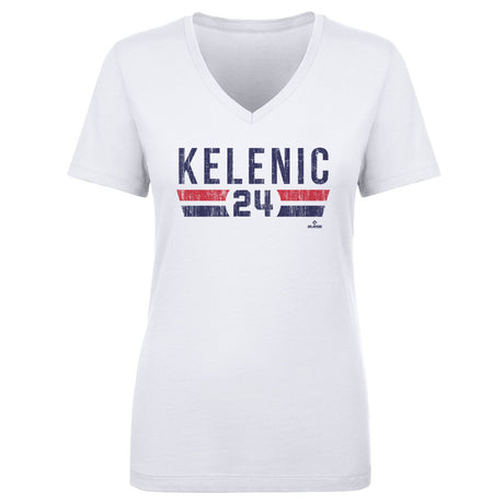 Jarred Kelenic Women's V-Neck T-Shirt | 500 LEVEL