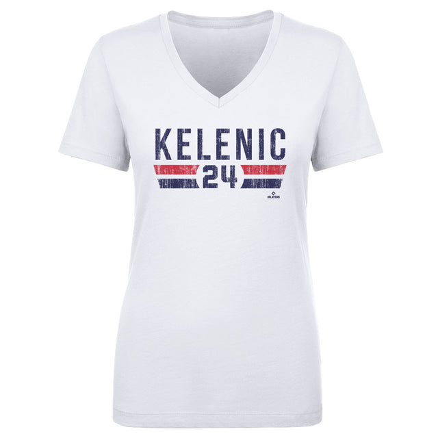 Jarred Kelenic Women's V-Neck T-Shirt | 500 LEVEL