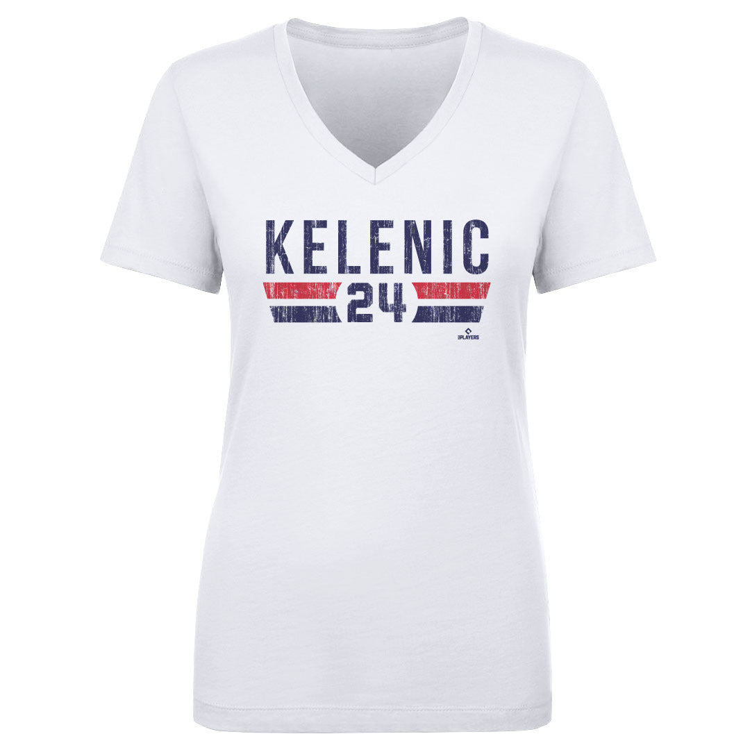 Jarred Kelenic Women&#39;s V-Neck T-Shirt | 500 LEVEL
