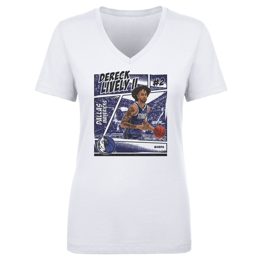 Dereck Lively II Women's V-Neck T-Shirt | 500 LEVEL