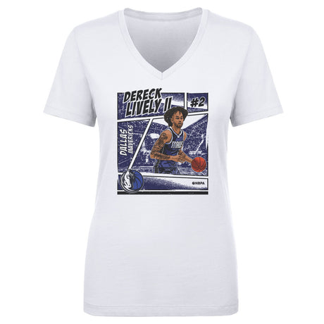 Dereck Lively II Women's V-Neck T-Shirt | 500 LEVEL