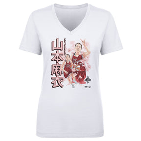 Mai Yamamoto Women's V-Neck T-Shirt | 500 LEVEL