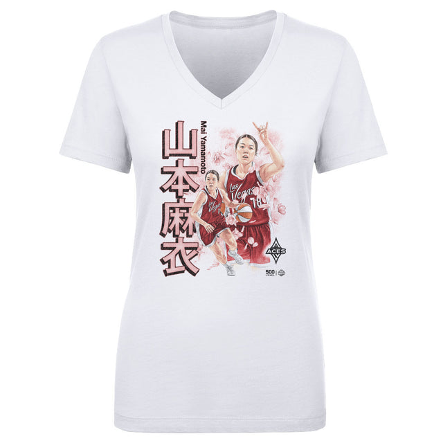 Mai Yamamoto Women's V-Neck T-Shirt | 500 LEVEL