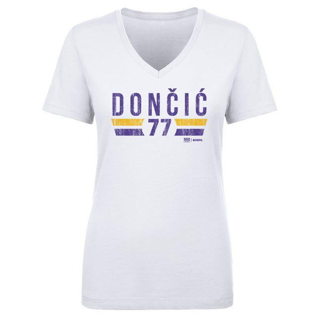 Luka Doncic Women's V-Neck T-Shirt | 500 LEVEL