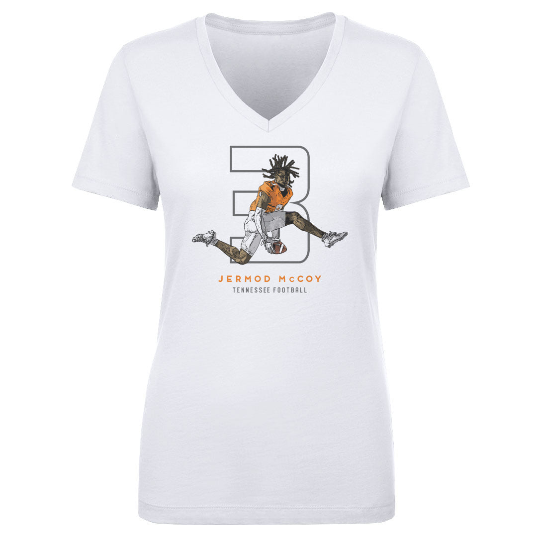 Jermod McCoy Women's V-Neck T-Shirt | 500 LEVEL