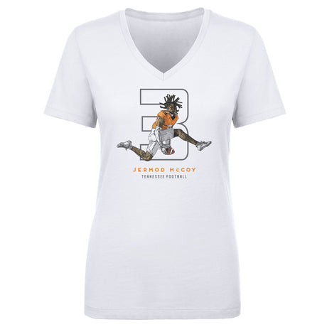 Jermod McCoy Women's V-Neck T-Shirt | 500 LEVEL