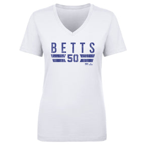 Mookie Betts Women's V-Neck T-Shirt | 500 LEVEL