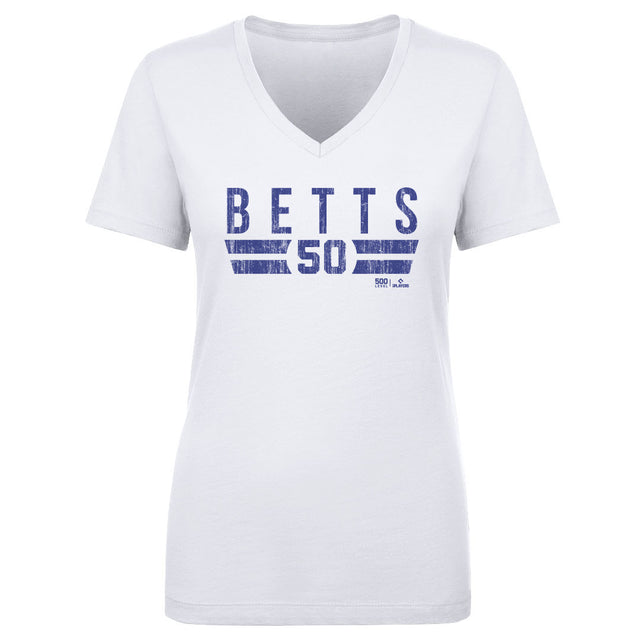 Mookie Betts Women's V-Neck T-Shirt | 500 LEVEL