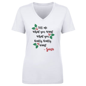 Christmas Women's V-Neck T-Shirt | 500 LEVEL