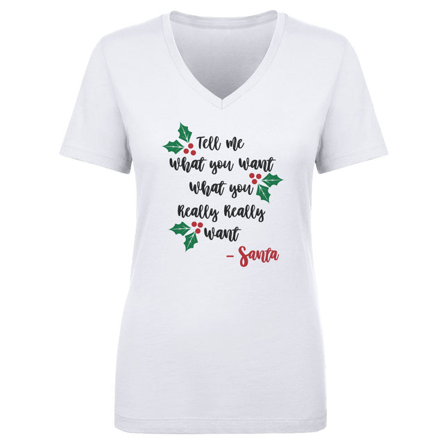 Christmas Women's V-Neck T-Shirt | 500 LEVEL