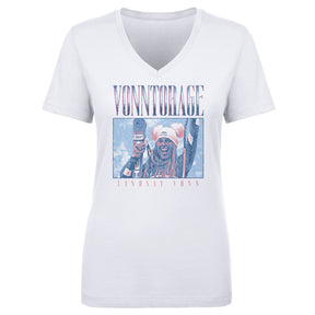Lindsey Vonn Women's V-Neck T-Shirt | 500 LEVEL