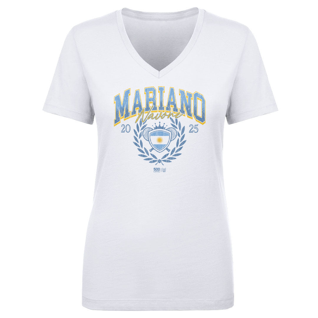 Mariano Navone Women's V-Neck T-Shirt | 500 LEVEL