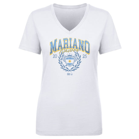 Mariano Navone Women's V-Neck T-Shirt | 500 LEVEL
