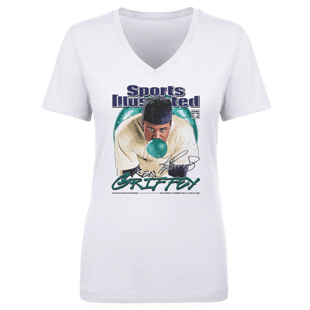 Ken Griffey Jr. Women's V-Neck T-Shirt | 500 LEVEL