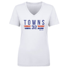 Karl-Anthony Towns Women's V-Neck T-Shirt | 500 LEVEL