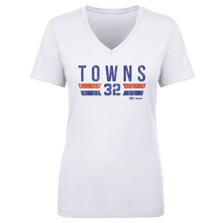 Karl-Anthony Towns Women's V-Neck T-Shirt | 500 LEVEL