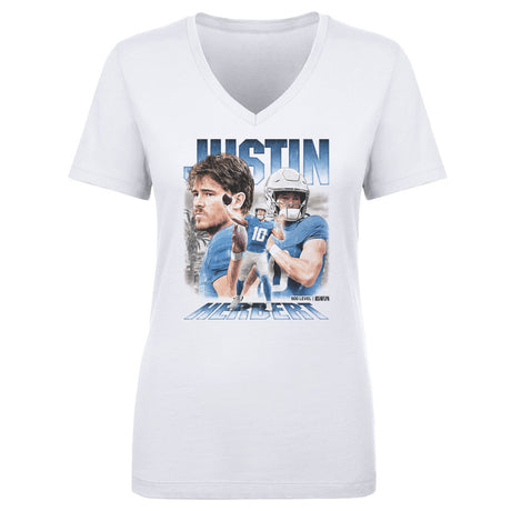 Justin Herbert Women's V-Neck T-Shirt | 500 LEVEL