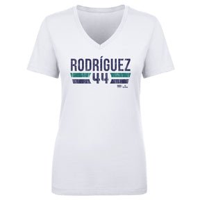 Julio Rodriguez Women's V-Neck T-Shirt | 500 LEVEL