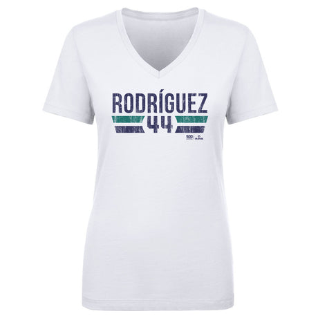 Julio Rodriguez Women's V-Neck T-Shirt | 500 LEVEL