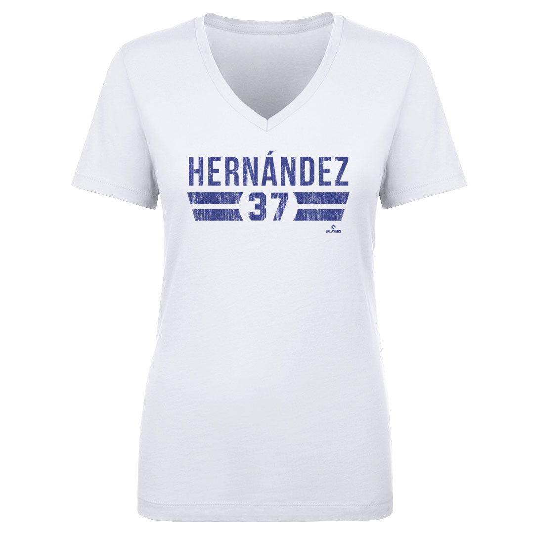 Teoscar Hernandez Women&#39;s V-Neck T-Shirt | 500 LEVEL