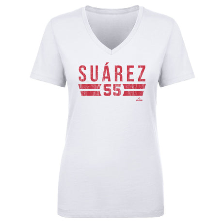 Ranger Suarez Women's V-Neck T-Shirt | 500 LEVEL