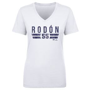 Carlos Rodon Women's V-Neck T-Shirt | 500 LEVEL