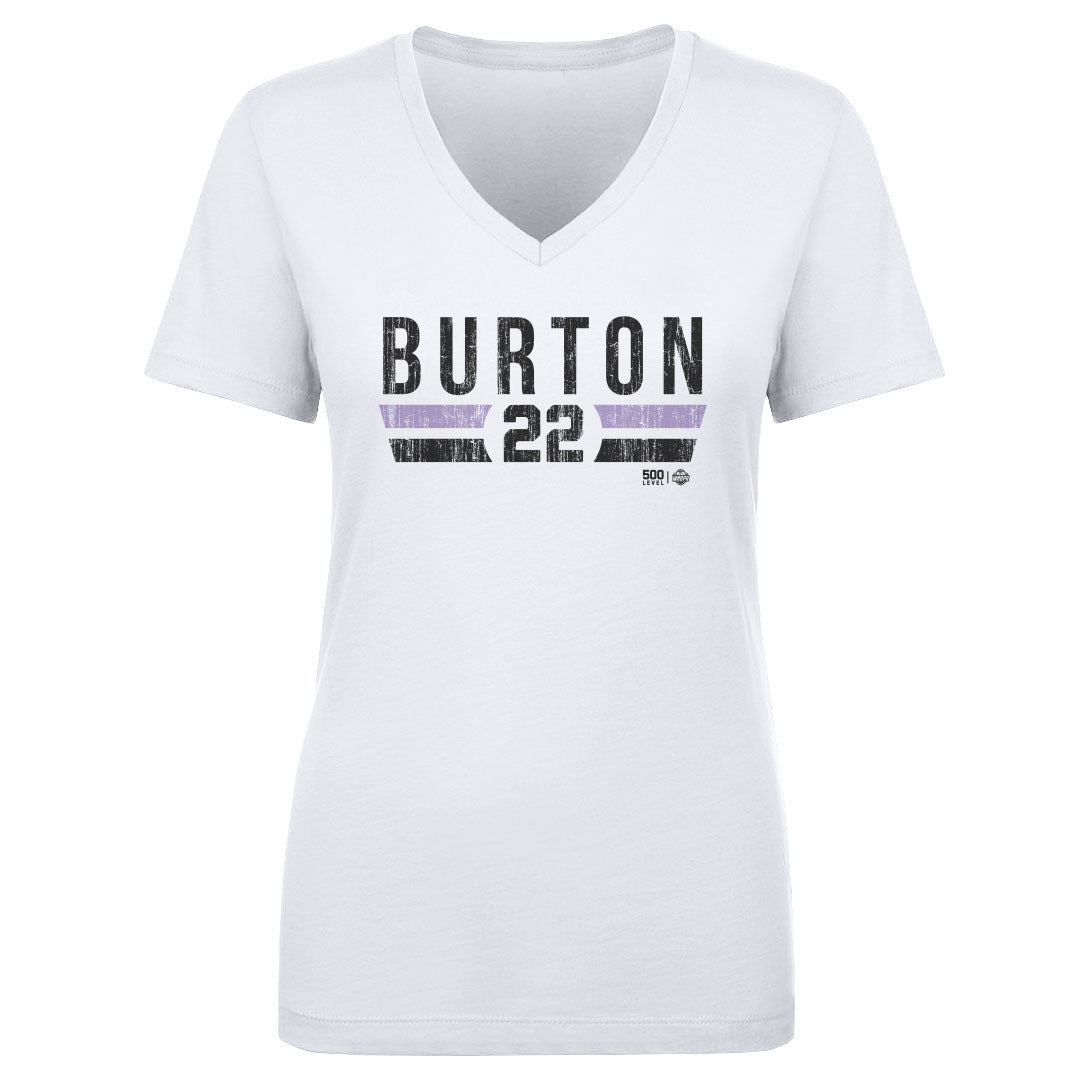 Veronica Burton Women's V-Neck T-Shirt | 500 LEVEL