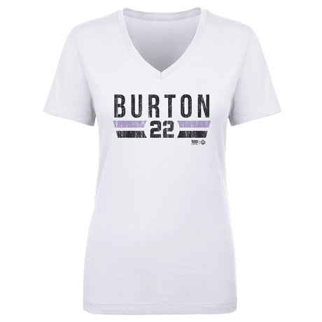Veronica Burton Women's V-Neck T-Shirt | 500 LEVEL