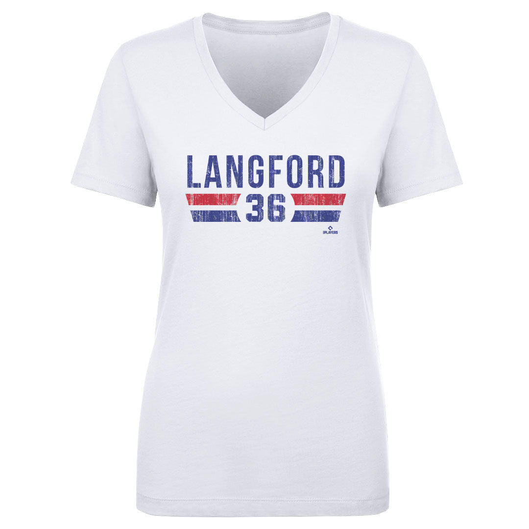 Wyatt Langford Women&#39;s V-Neck T-Shirt | 500 LEVEL