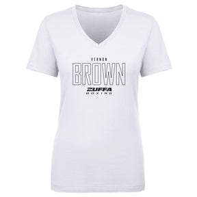 Vernon Brown Women's V-Neck T-Shirt | 500 LEVEL