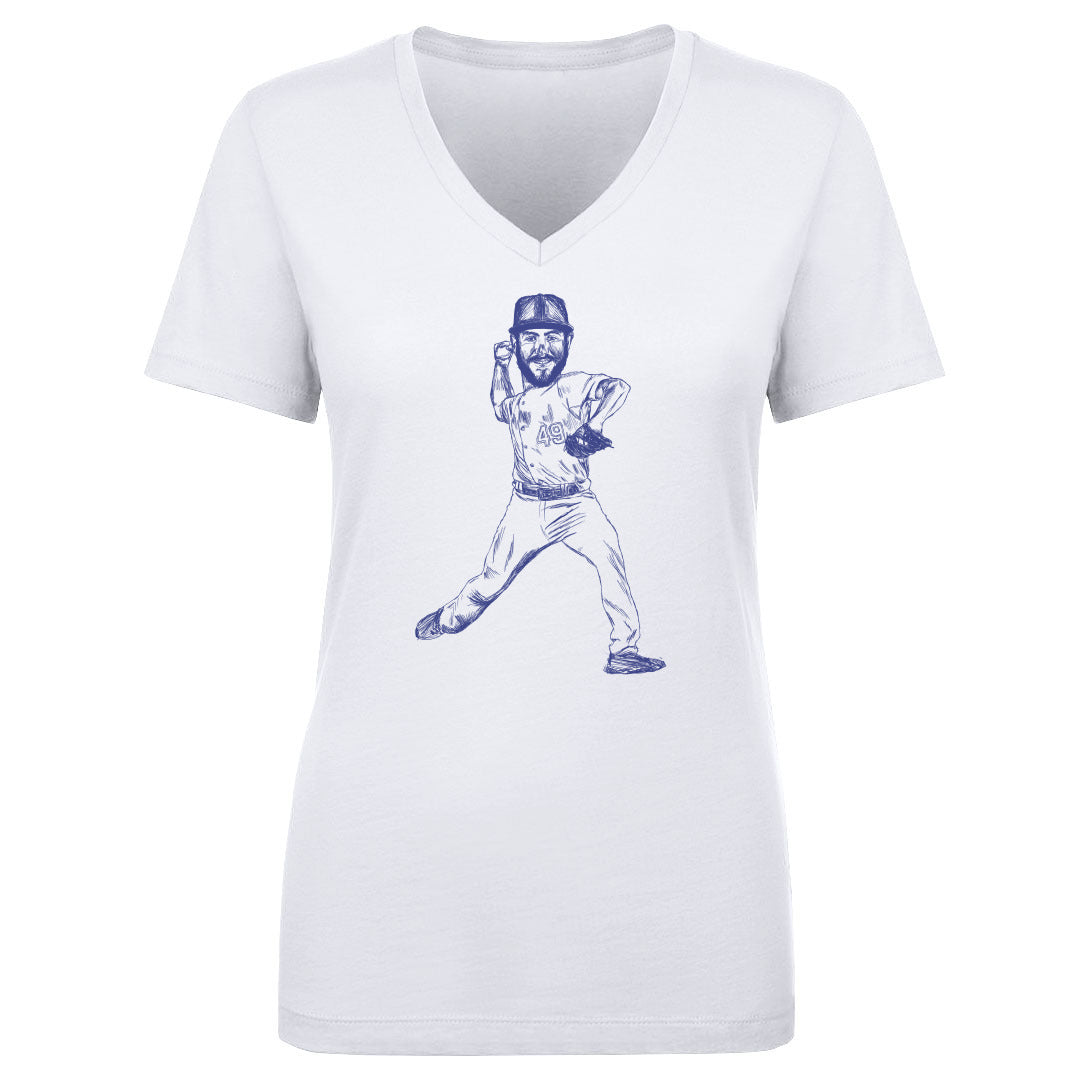 Jake Arrieta Women's V-Neck T-Shirt | 500 LEVEL