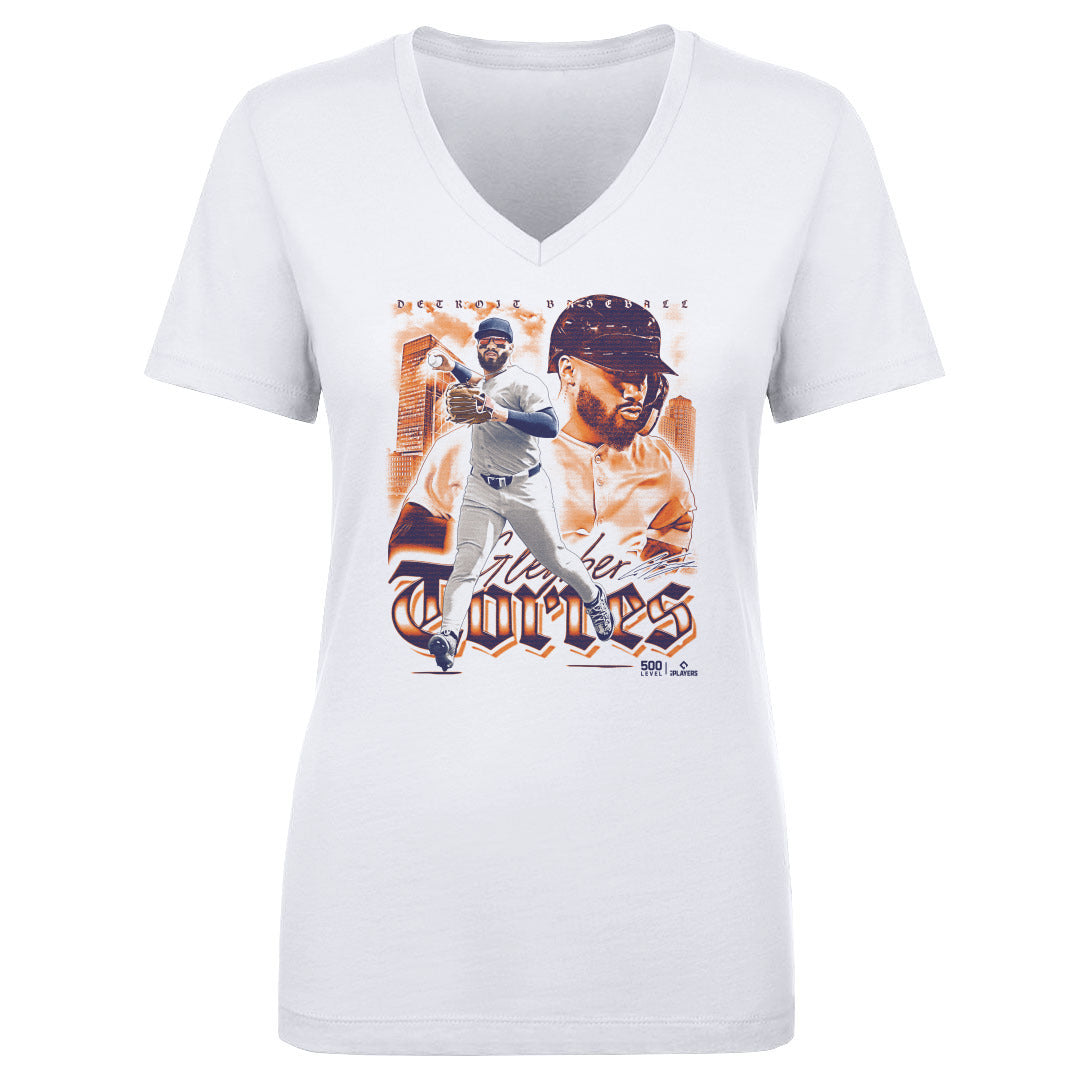 Gleyber Torres Women's V-Neck T-Shirt | 500 LEVEL