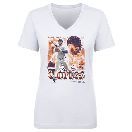 Gleyber Torres Women's V-Neck T-Shirt | 500 LEVEL