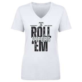 Crown Trio Women's V-Neck T-Shirt | 500 LEVEL