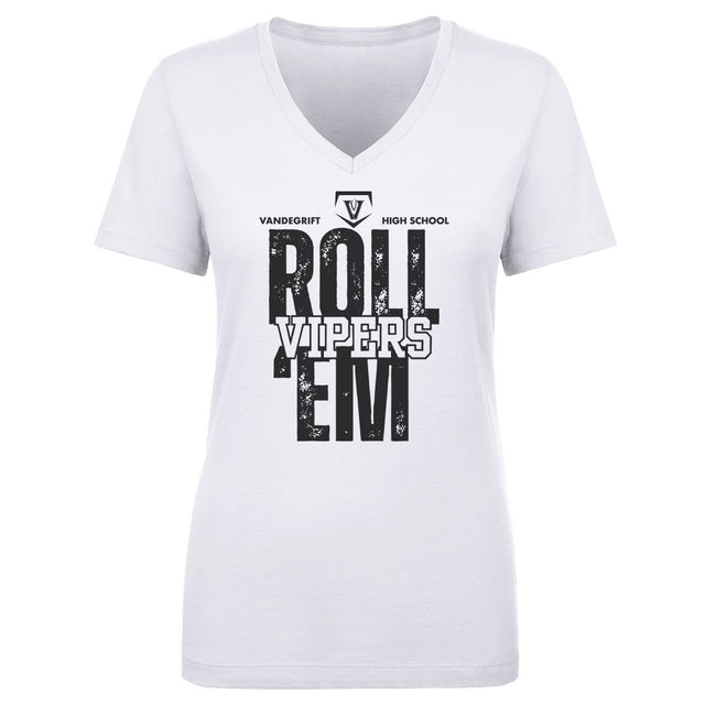 Crown Trio Women's V-Neck T-Shirt | 500 LEVEL