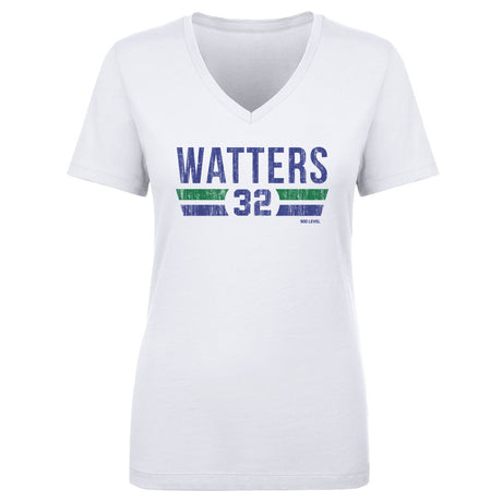 Ricky Watters Women's V-Neck T-Shirt | 500 LEVEL