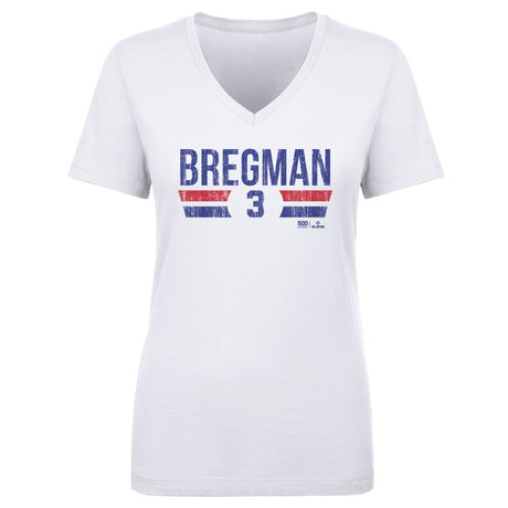Alex Bregman Women's V-Neck T-Shirt | 500 LEVEL